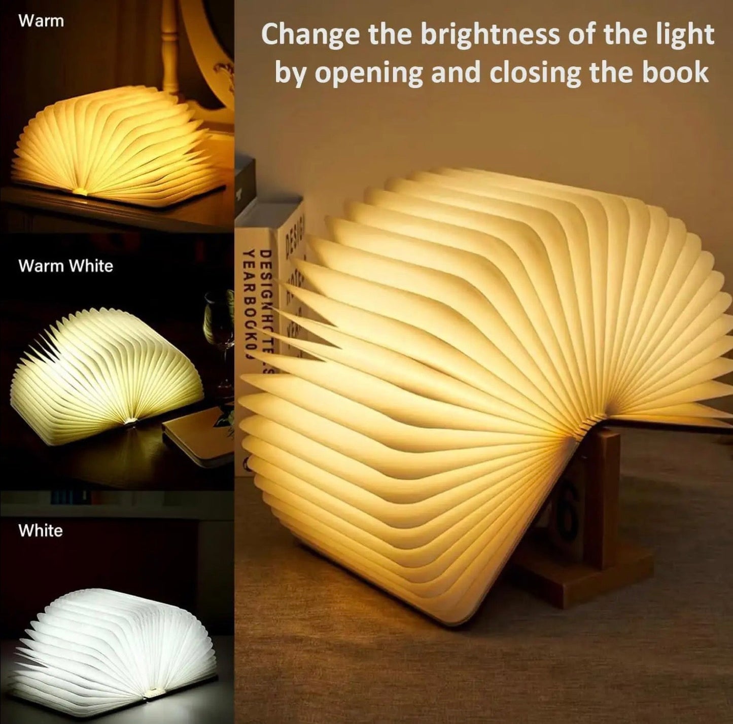 Arion LED Book Lamp: Light Your World