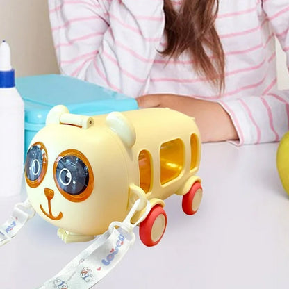 Fun Bus Water Bottle for Kids