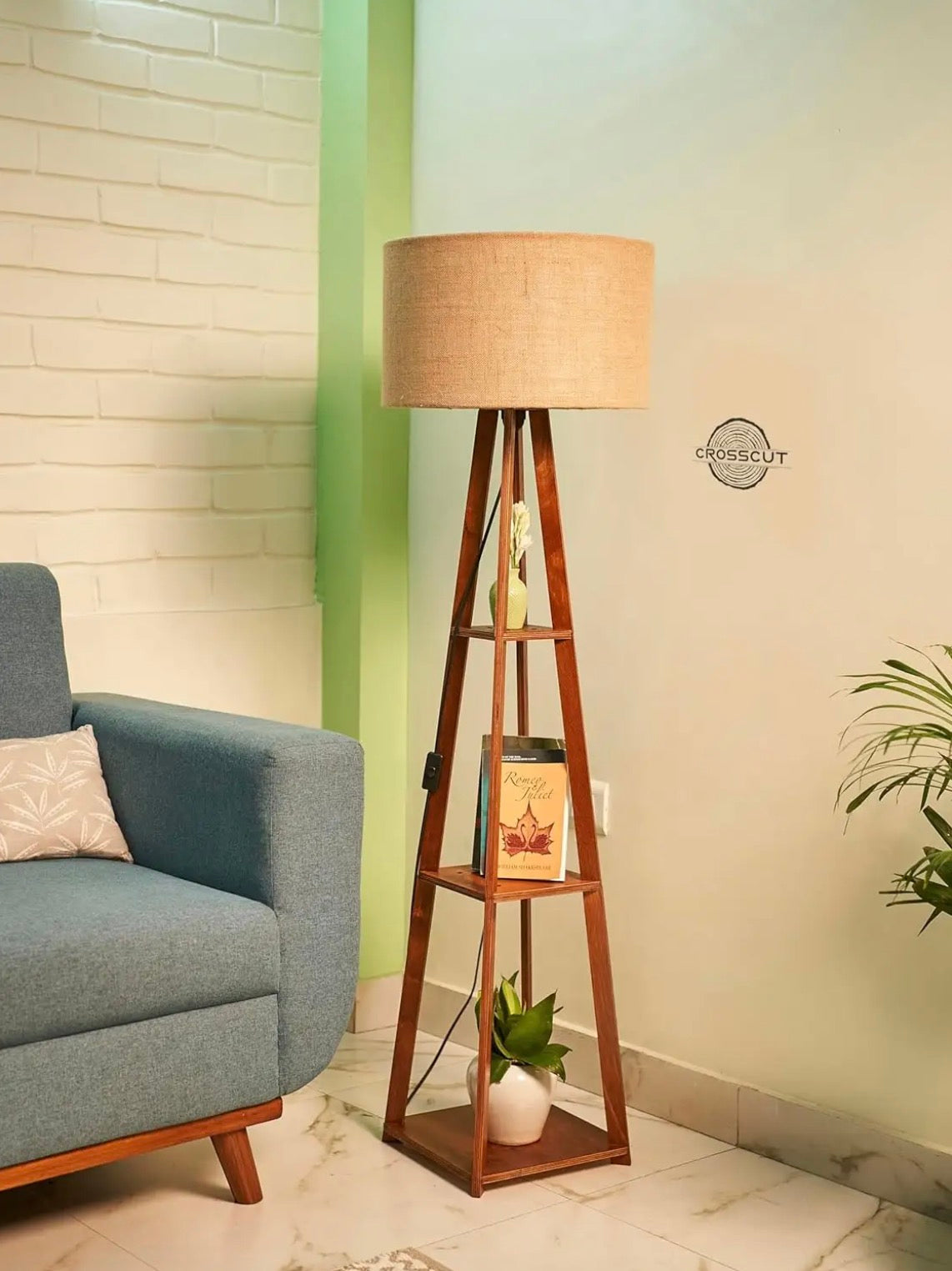 Elegant Wooden Floor Lamps